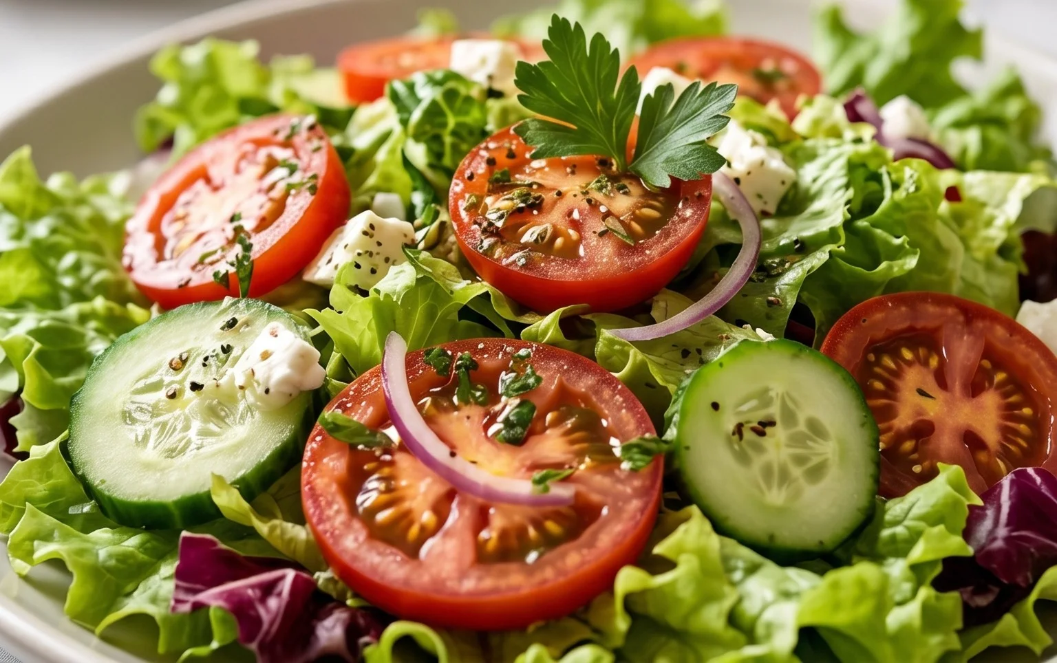 Maroulosalata (Greek Lettuce Salad)