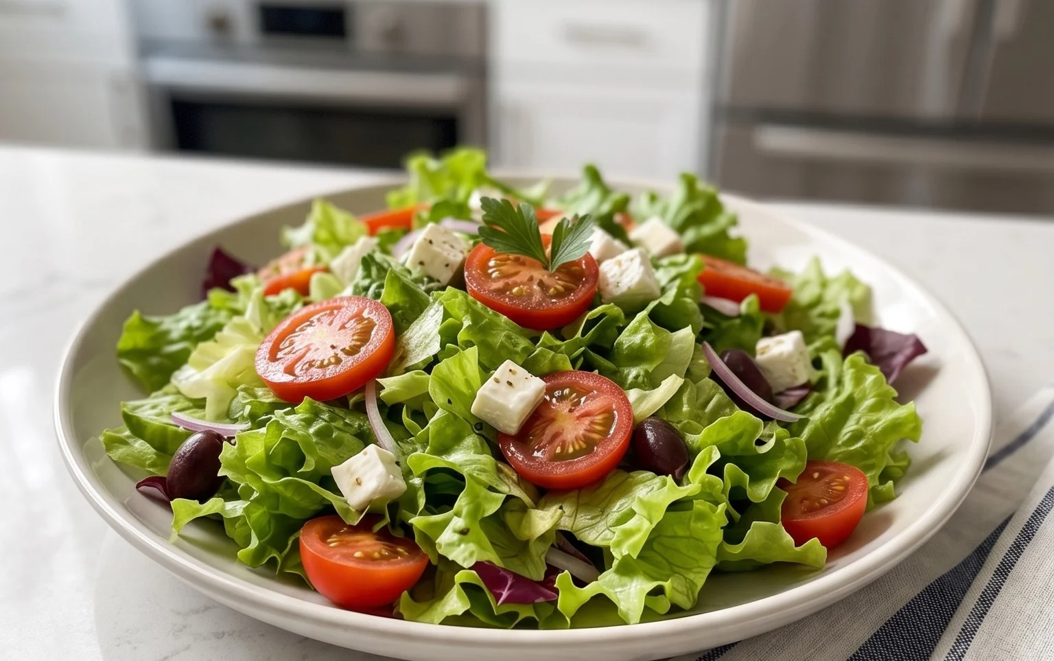 Maroulosalata (Greek Lettuce Salad)