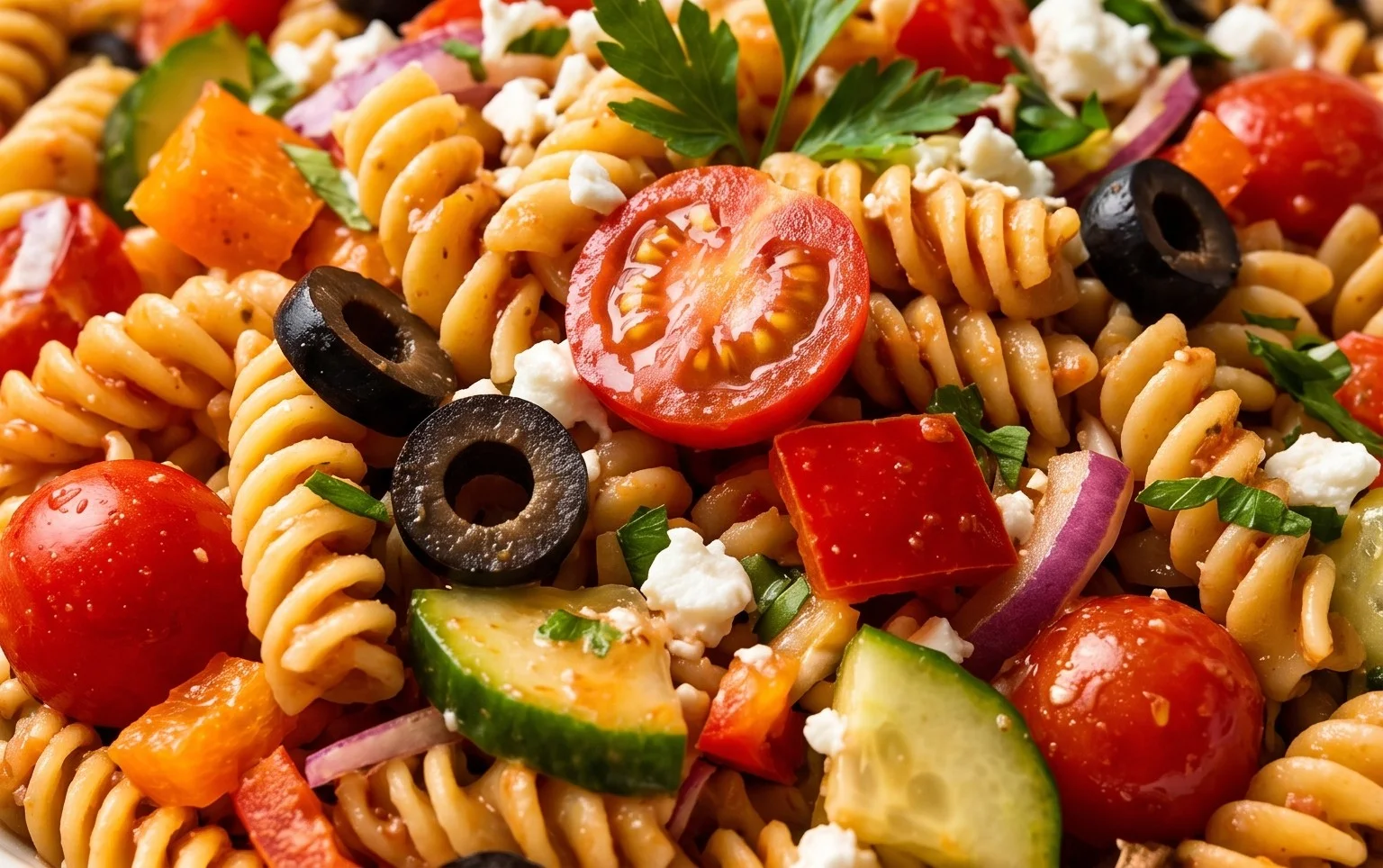 French Dressing Pasta Salad