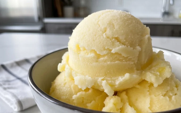 Lemon Sorbet