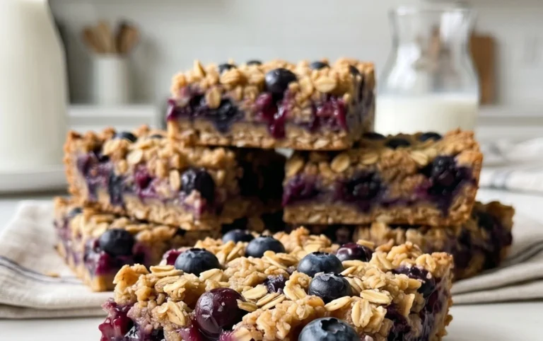 Blueberry Oatmeal Bars