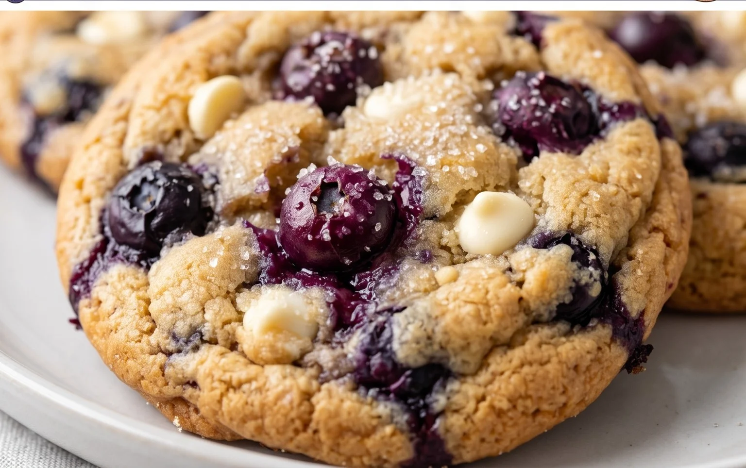 Best Ever Blueberry Cookies