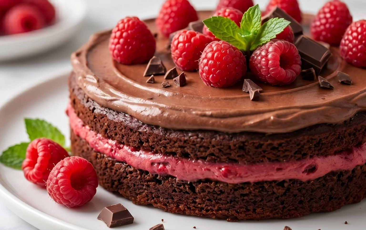 Chocolate Raspberry Cake