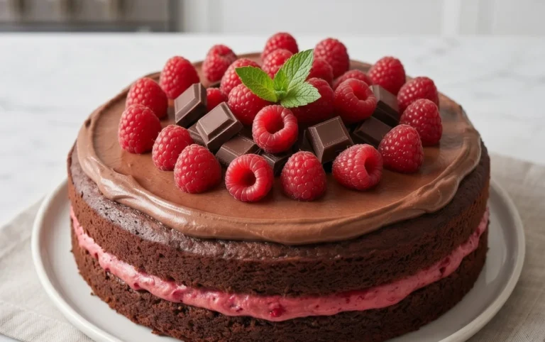 Chocolate Raspberry Cake