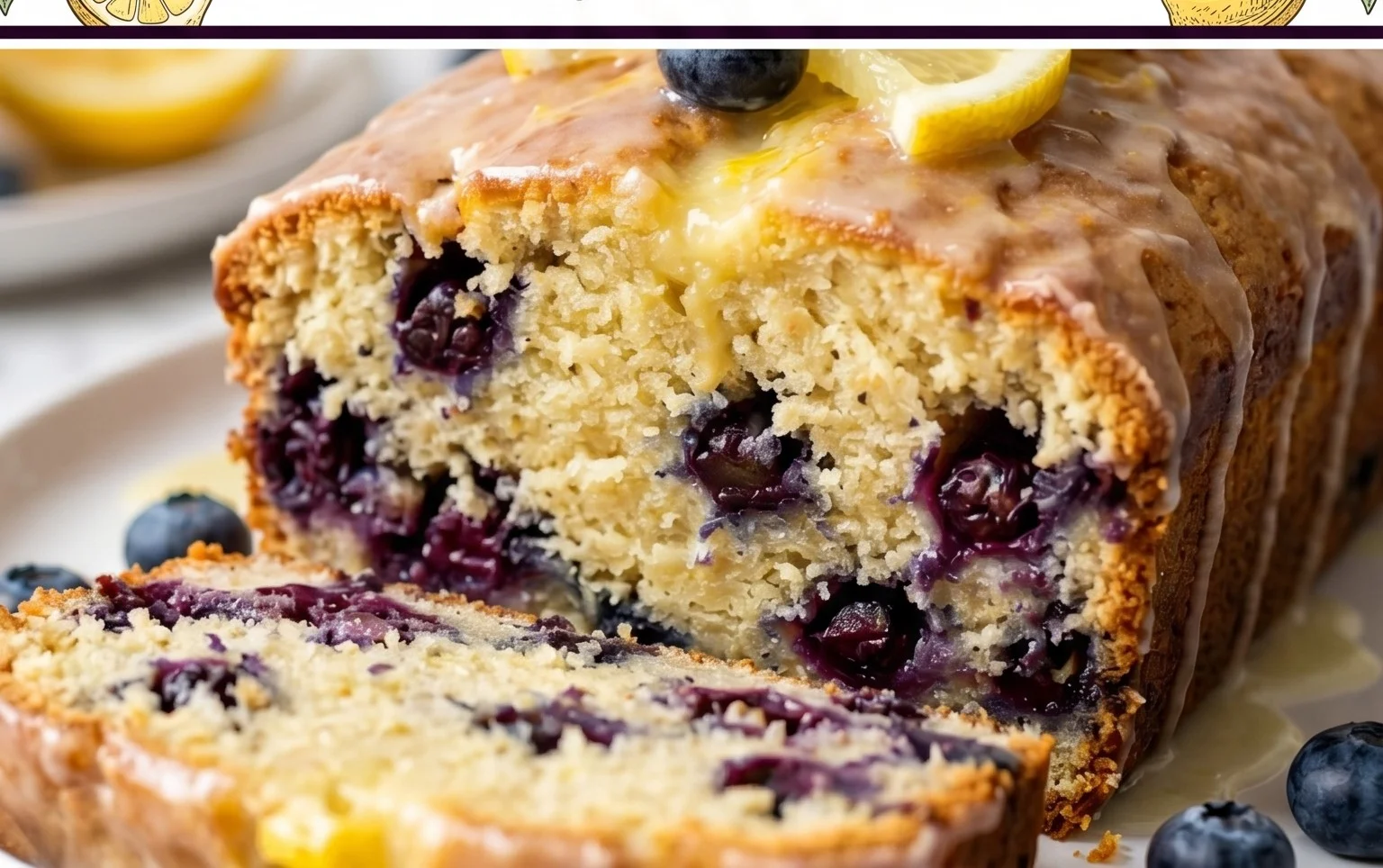Blueberry and Lemon Loaf