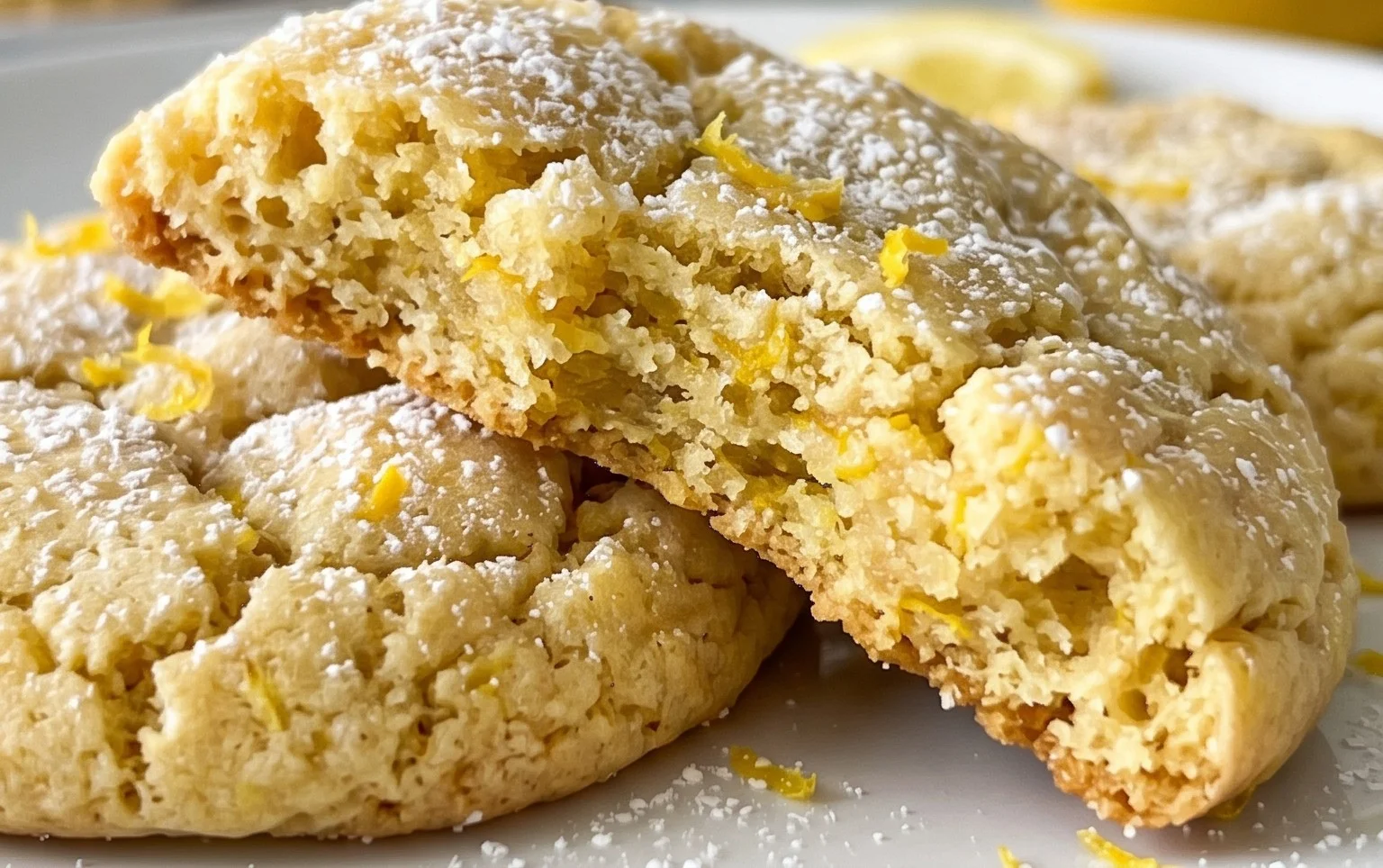 Soft & Chewy Lemon Cookies