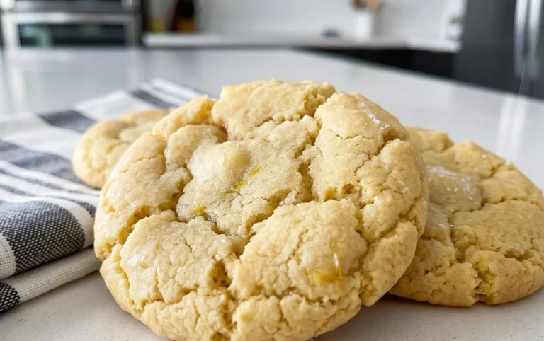 Soft & Chewy Lemon Cookies