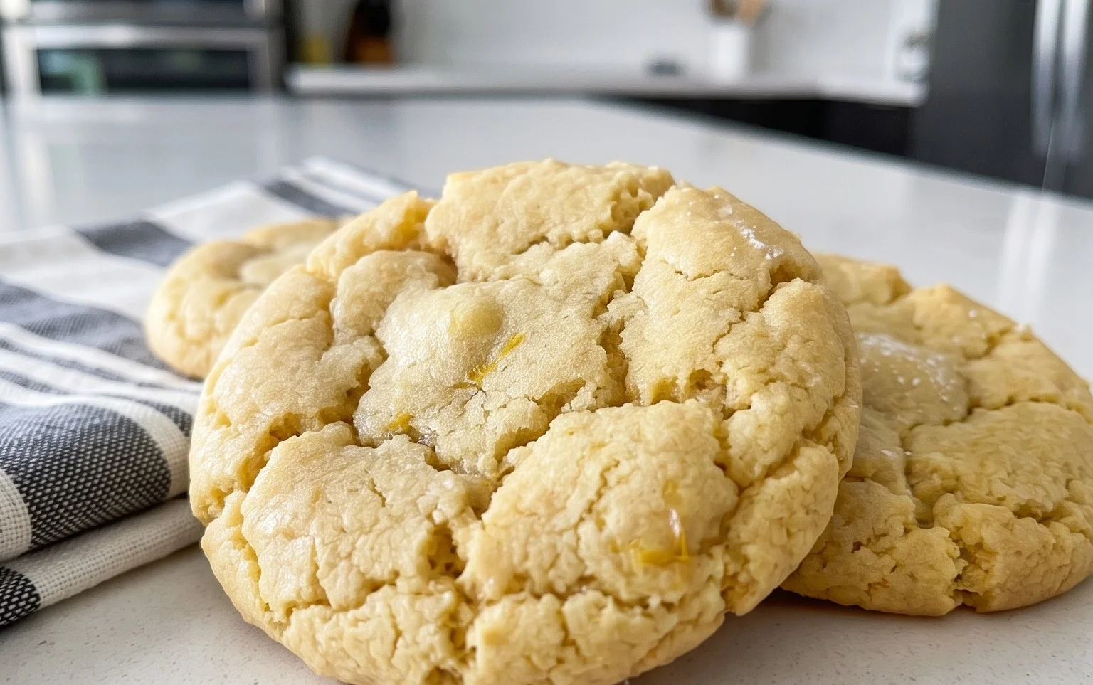 Soft & Chewy Lemon Cookies