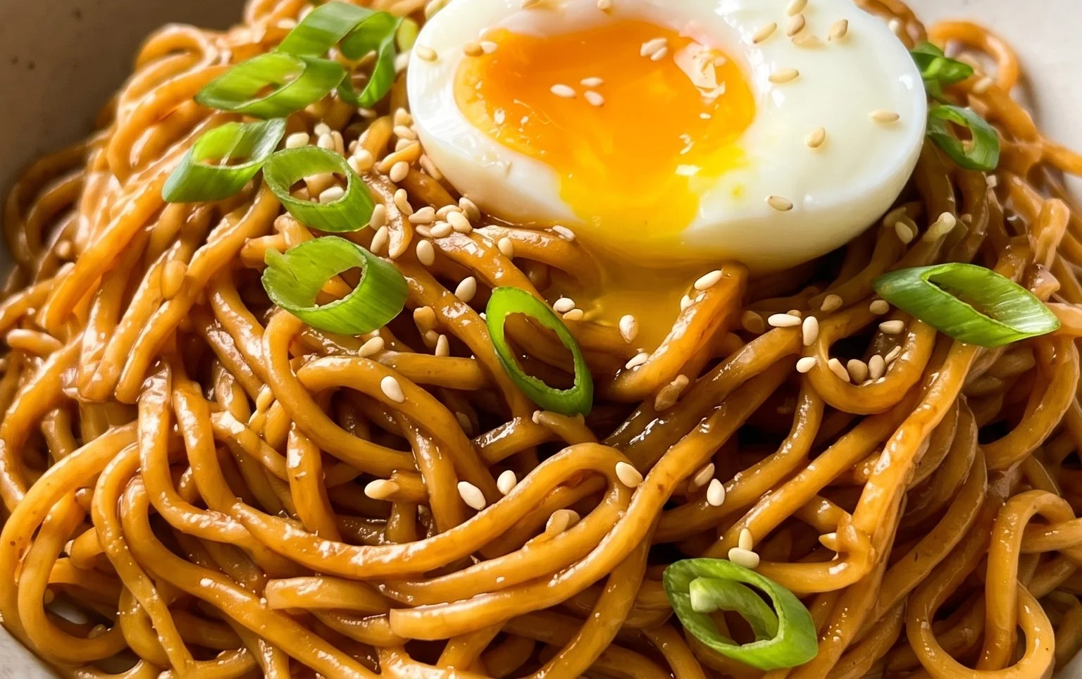Easy Saucy Ramen Noodles