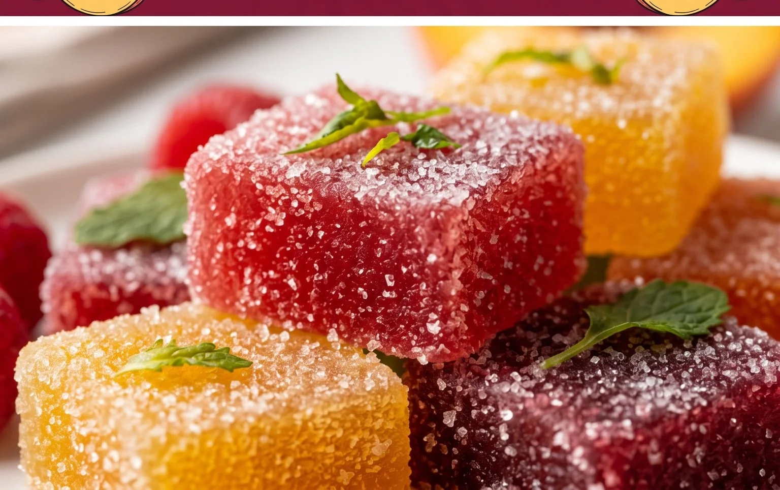 Homemade Pâtes de Fruits (no corn syrup)