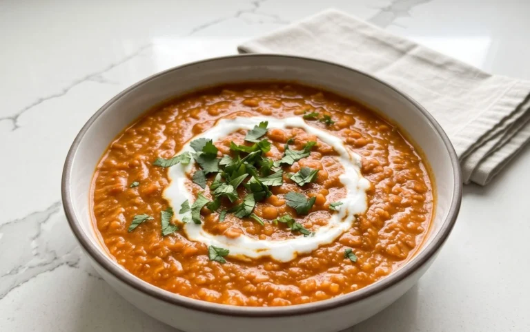 Spicy Red Lentil Curry
