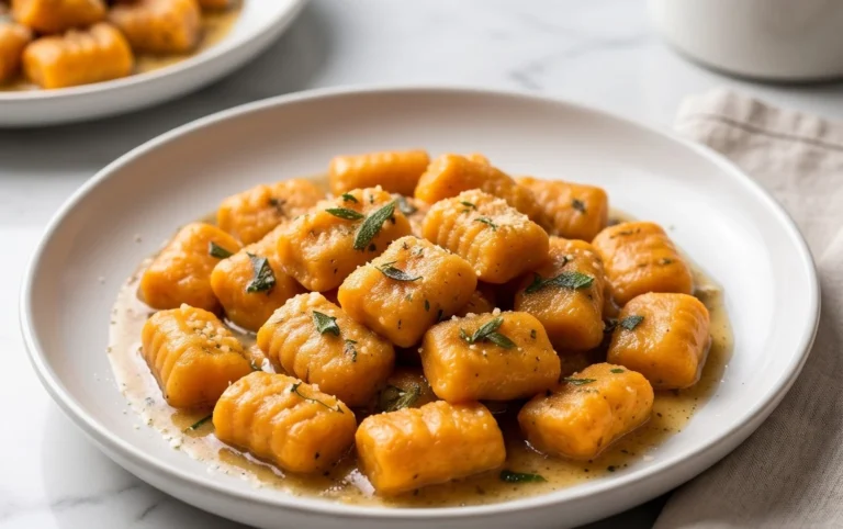 Sweet Potato Gnocchi