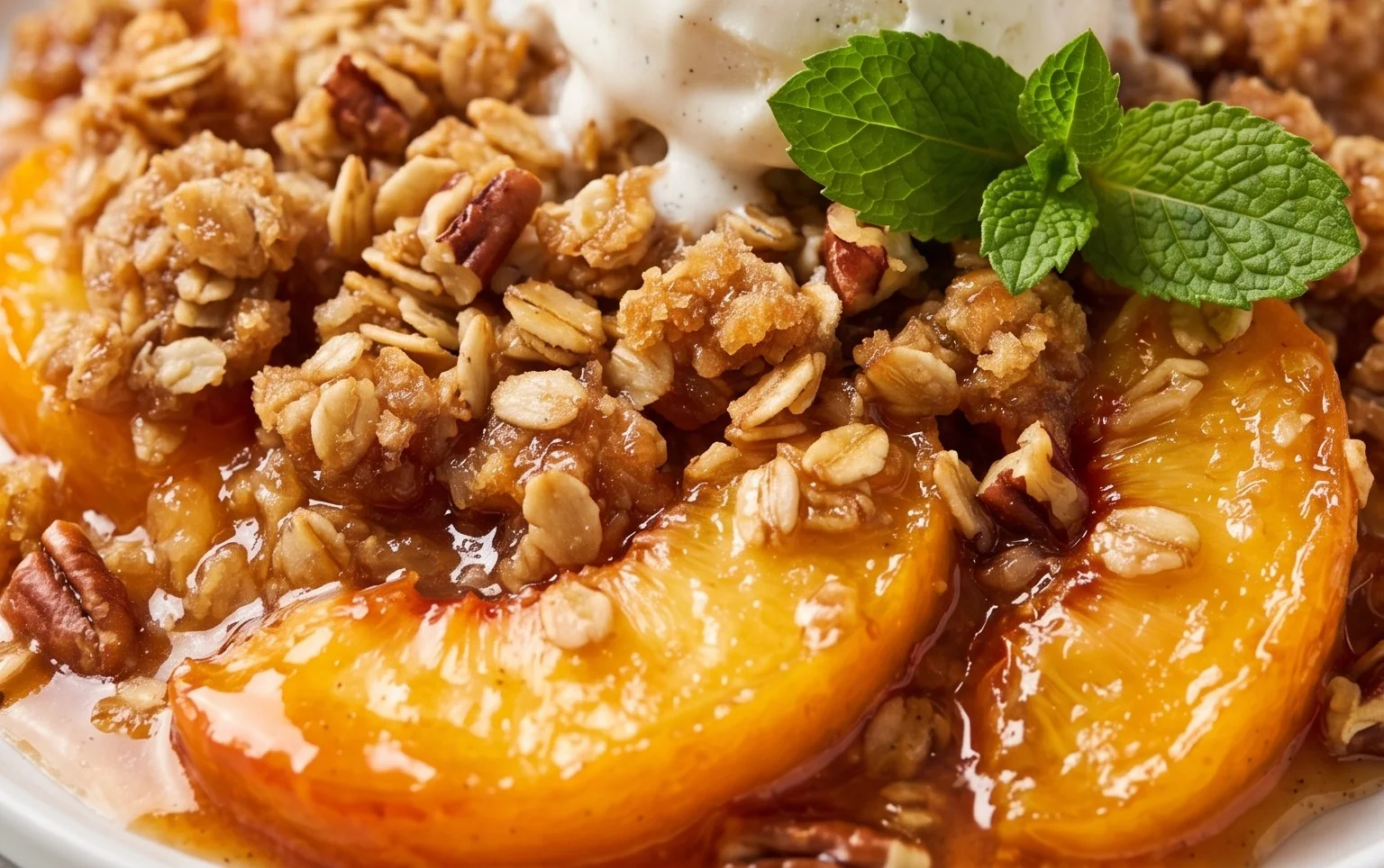 Peach Crisp