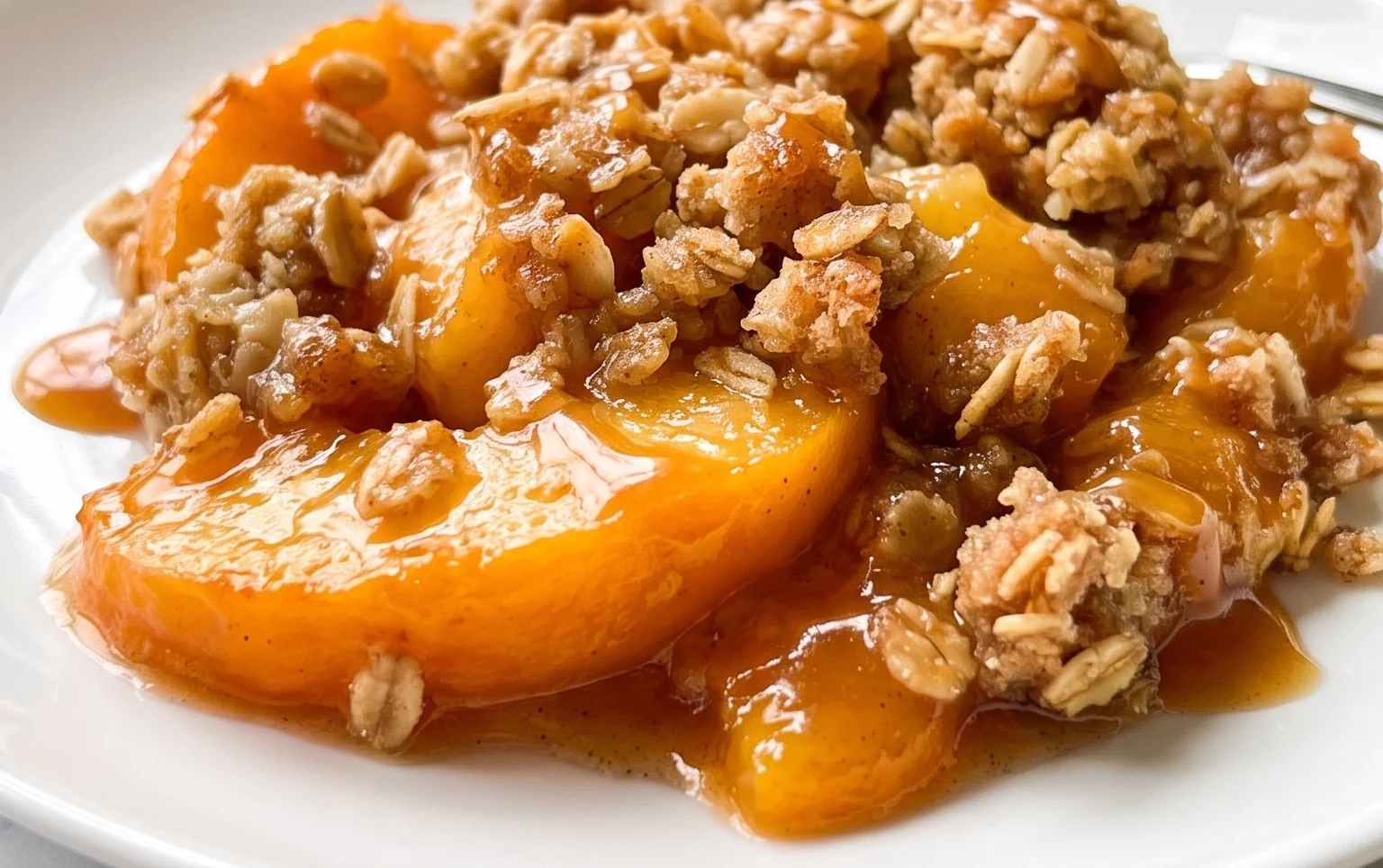 Fresh Peach Crisp Recipe