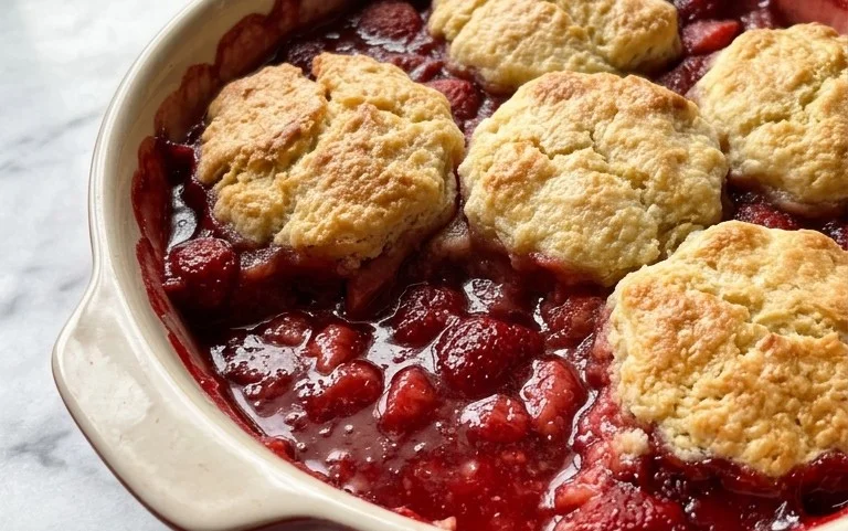Strawberry Cobbler