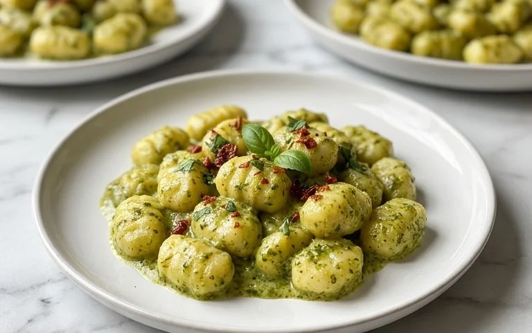 Creamy Pesto Gnocchi