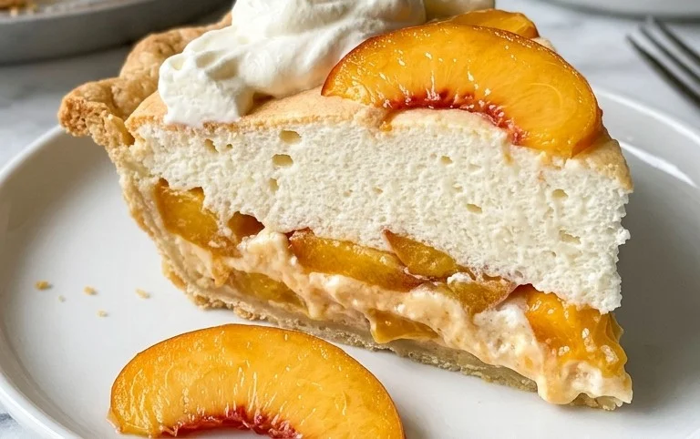 Peach Chiffon Pie