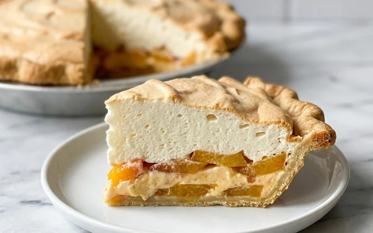 Peach Chiffon Pie