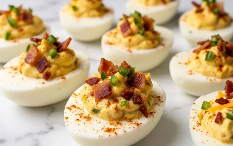 Jalapeno Popper Deviled Eggs