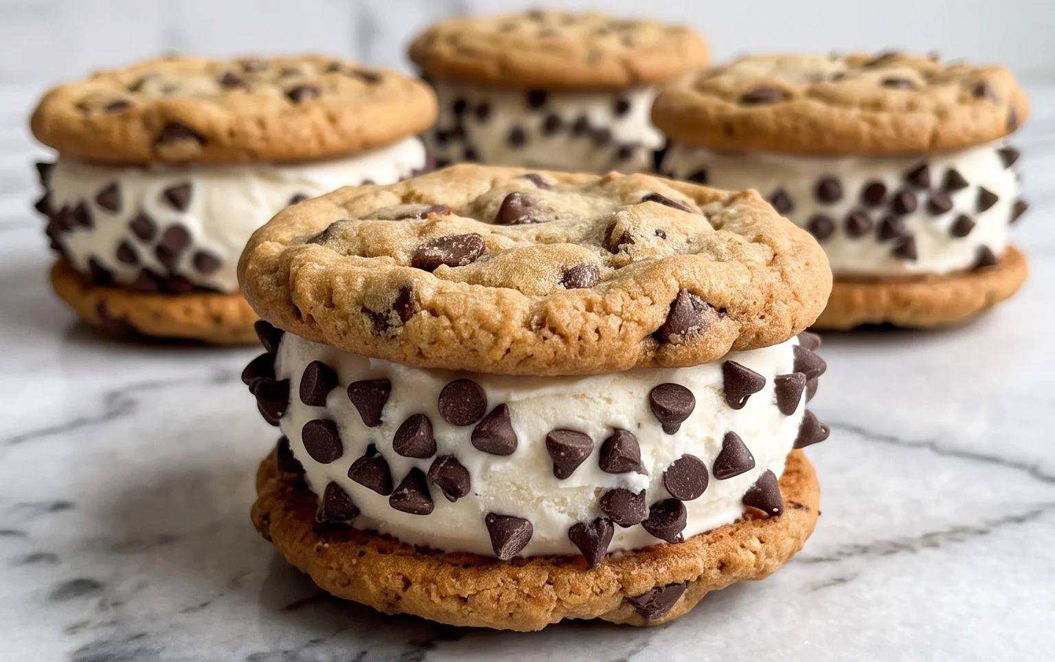Cookie Ice Cream Sandwiches (Like a Chipwich!)