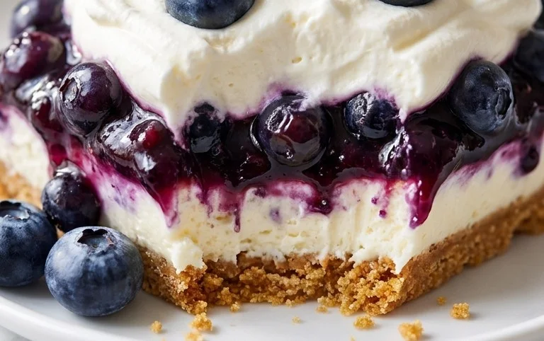 No-Bake Blueberry Yum Yum