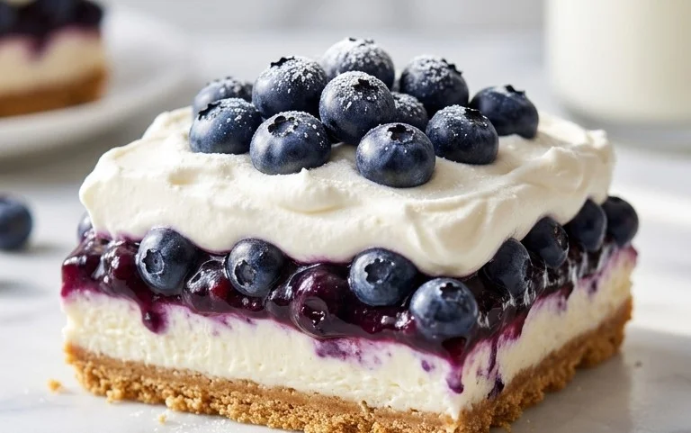 No-Bake Blueberry Yum Yum