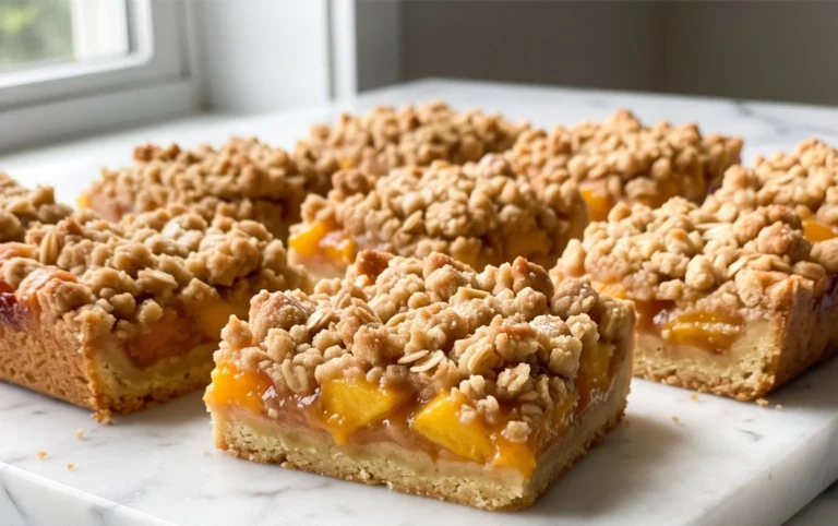 Fresh Peach Crum extractb Bars