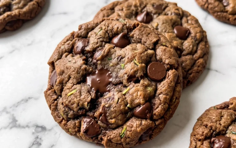 Zucchini Chocolate Chip Cookies