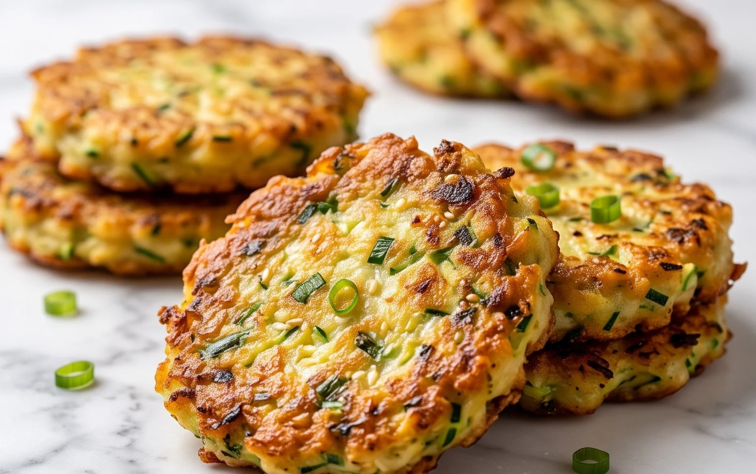 Quick & Easy Korean Zucchini Fritters (Hobak Jeon)