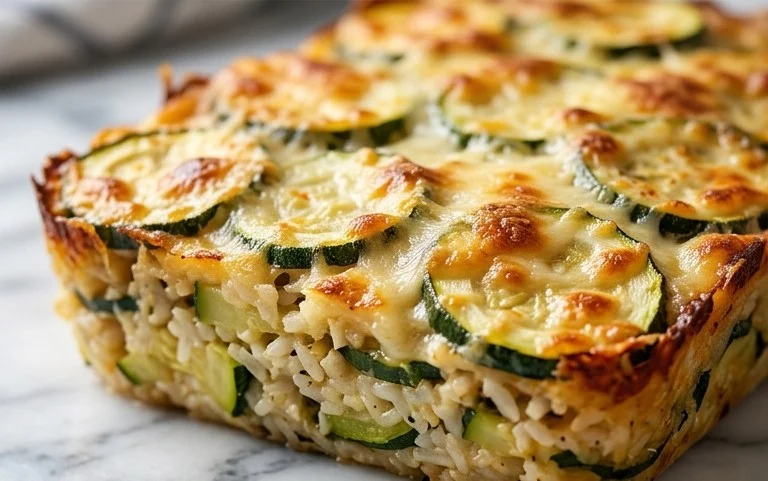 Julia Child's Zucchini and Rice Gratin (Tian de Courgettes au Riz)