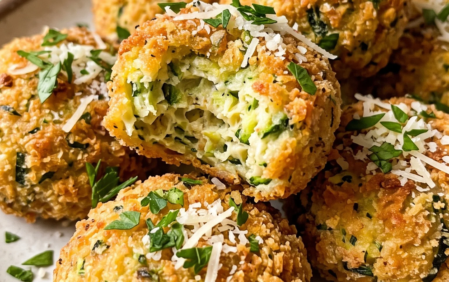 Zucchini Garlic Bites