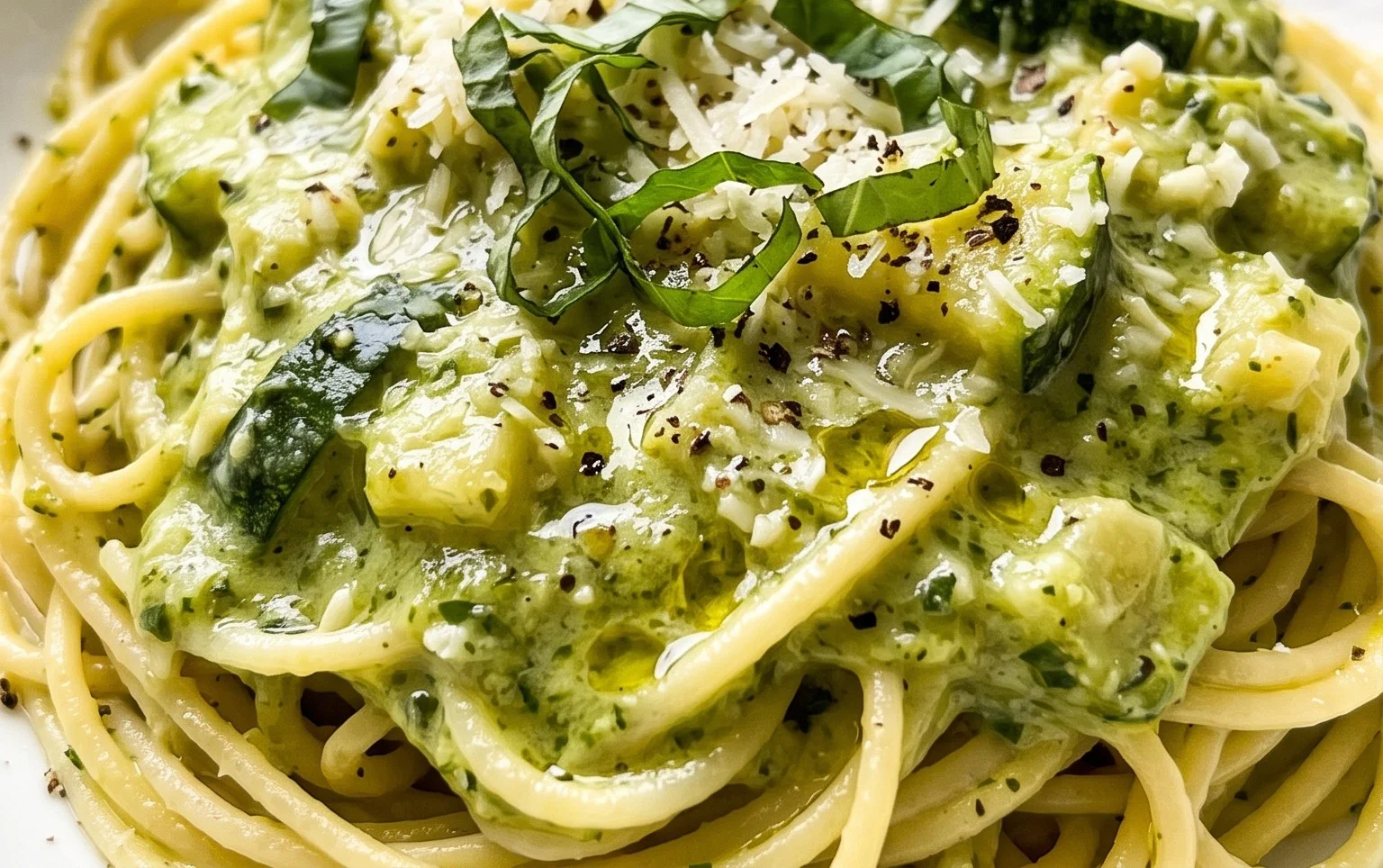 Simple Fresh Zucchini Pasta Sauce