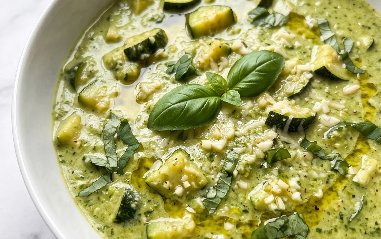 Simple Fresh Zucchini Pasta Sauce