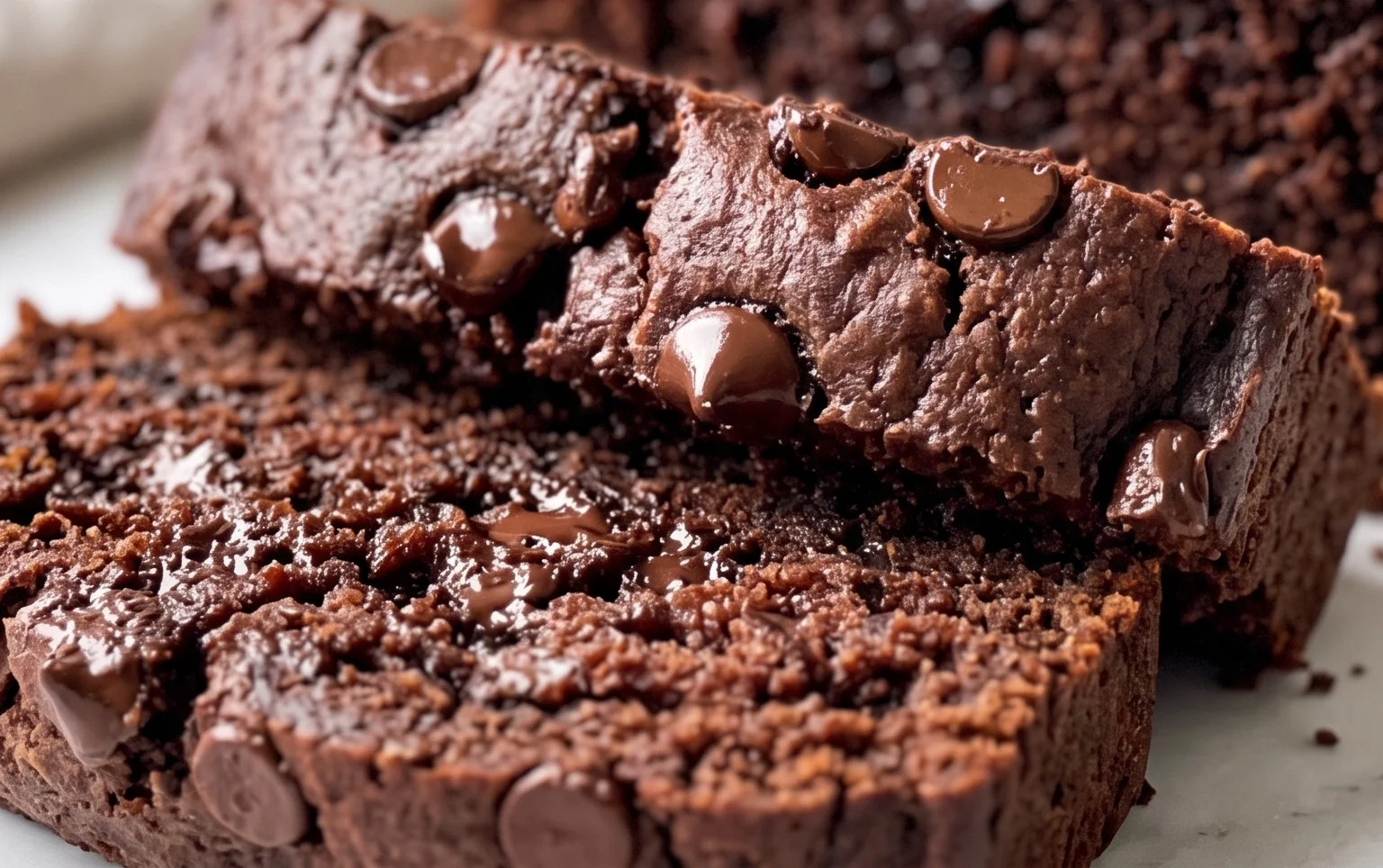 Double Dark Chocolate Zucchini Bread