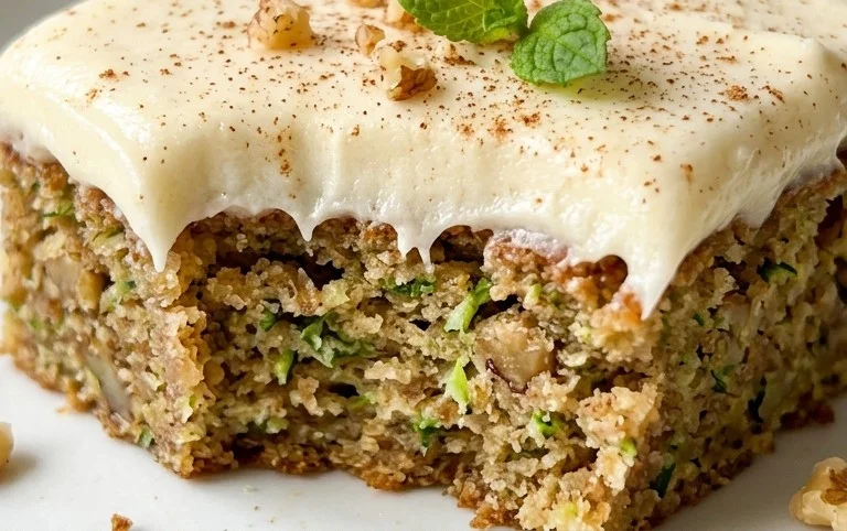 The Best Zucchini Bars