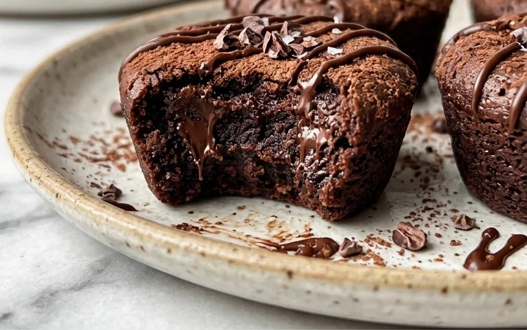 Chocolate Black Bean Brownie Bites