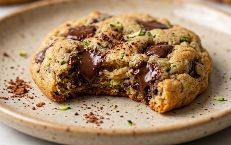 Soft Zucchini Cookies with Chocolate Chips
