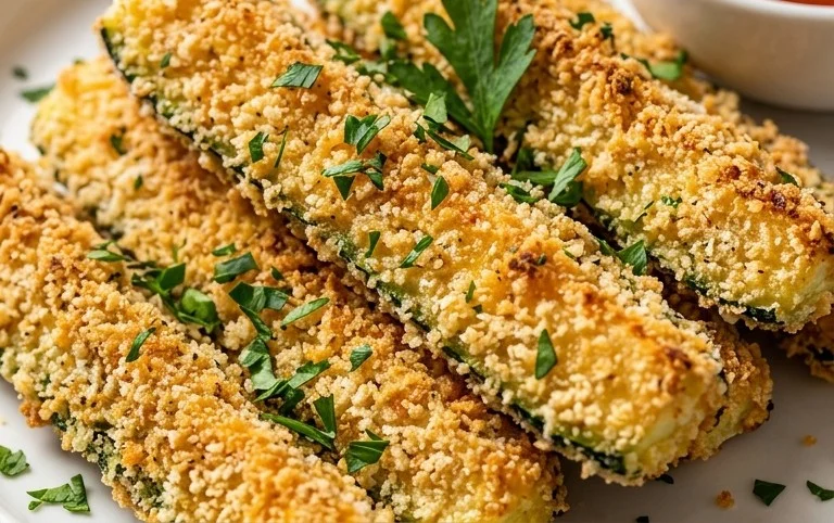 Baked Parmesan Zucchini Fries