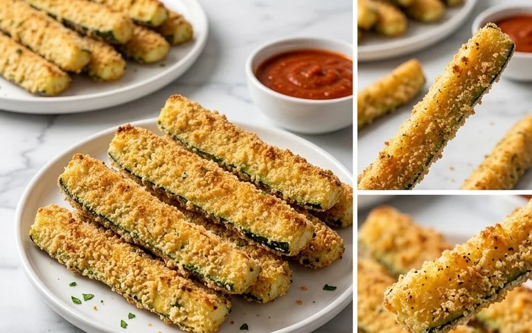 Baked Parmesan Zucchini Fries