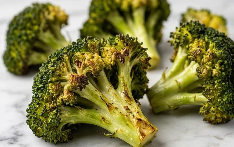 Oven Roasted Broccoli (Baked Broccoli)