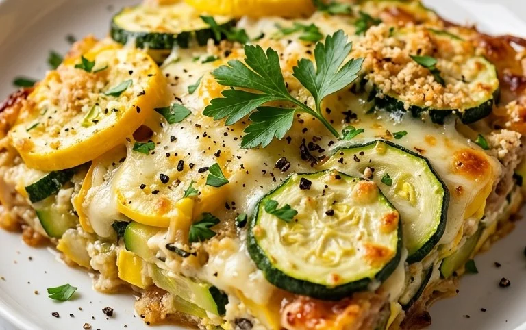 Zucchini and Squash Casserole Recipe